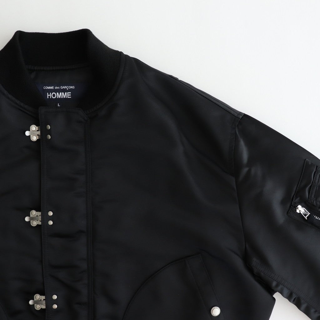 綿ナイロンダブルツイルブルゾン #BLACK [HP-J003-051] – ciacura