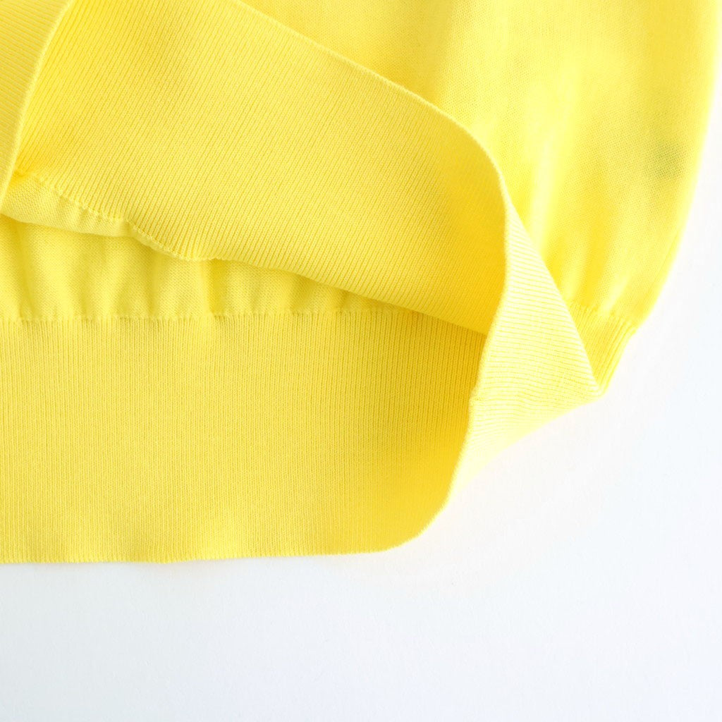 Cotton 14G Short Sleeve #YELLOW [I26SS-K5]