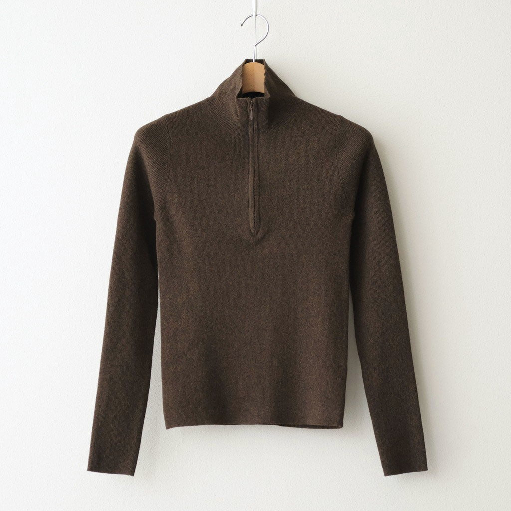 Halfzip Rib Knit #CHO [12610506]