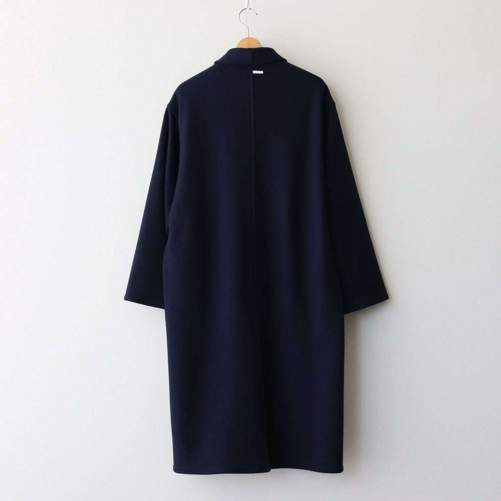 STAND COLLAR COAT #navy [54553]