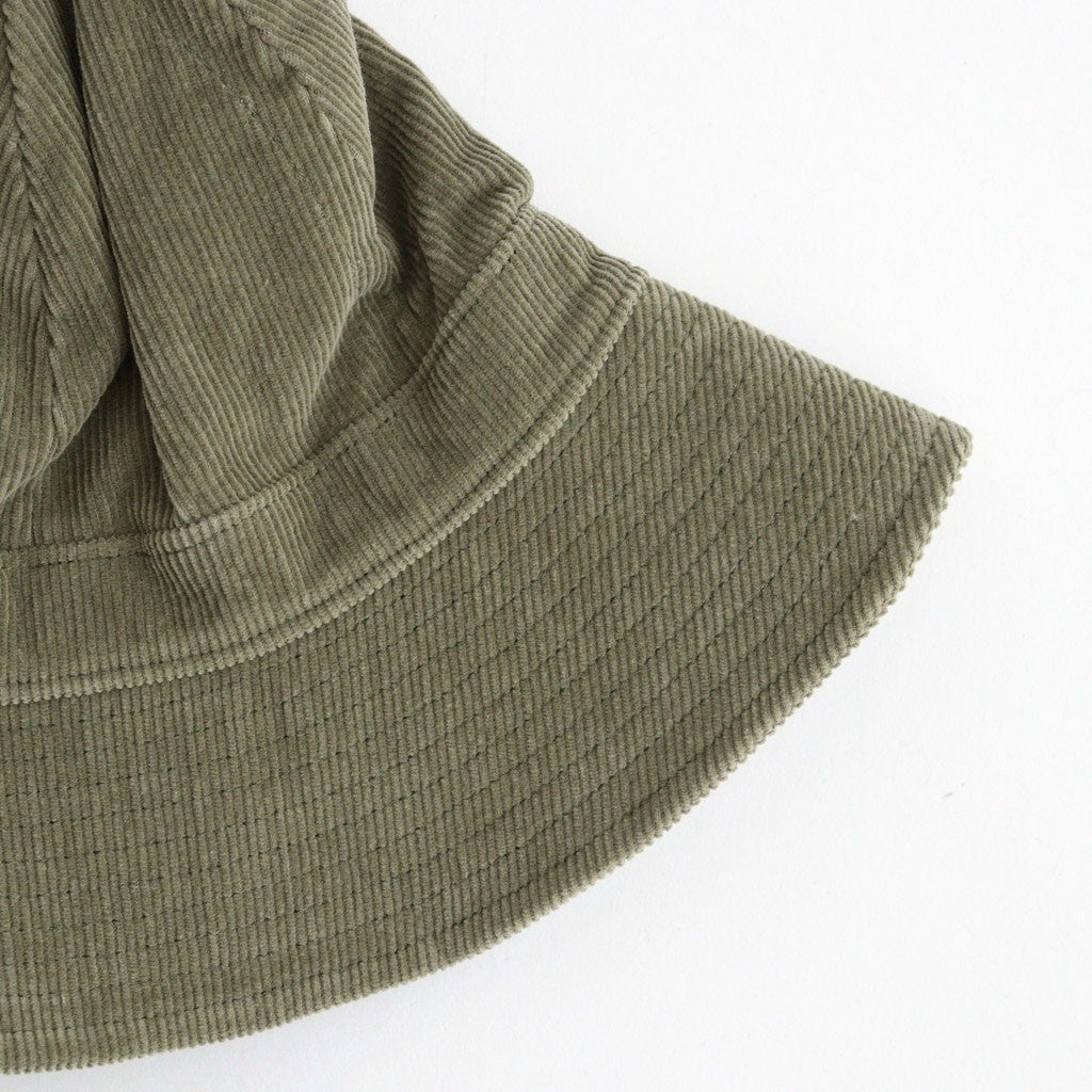 CORDUROY BUCKET HAT #GREEN [43062901]