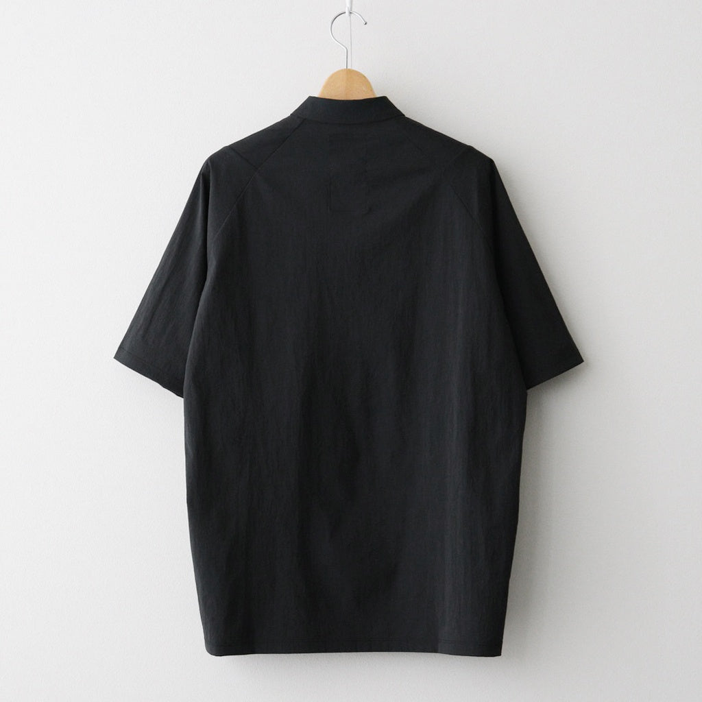 CAPSULESNAP POLO SHIRT DR #BLACK [TT-CS-PO-DR] - ciacura 三重県