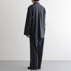 Wool Lounge Shirt #Dark Gray [OFH010SH21]