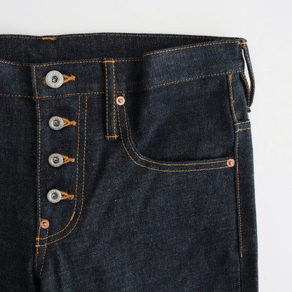 CLASSIC BELL BOTTOM DENIM PANTS #RIGID IINDIGO [CLASS007]