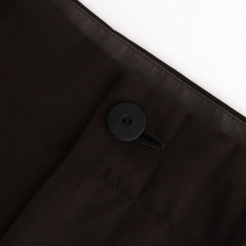 よそいきフォールドワイドPT #DARK BROWN [D126-P157]