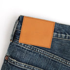 FADED MODERN FLARED TROUSERS #FADED INDIGO [2441000408]