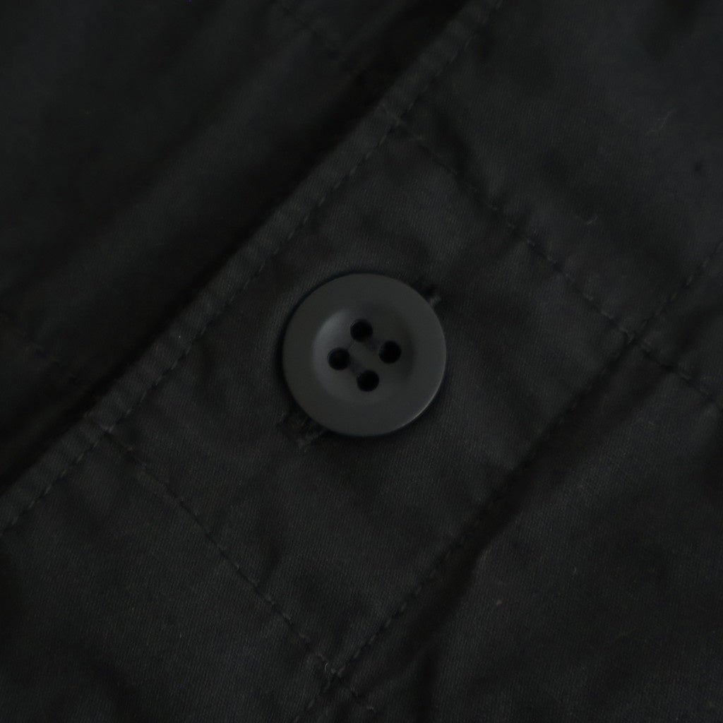 綿ウェザー 製品洗シャツジャケット #BLACK [HP-B024-051]