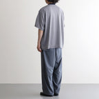 MICRO BORDER S/S TEE #WHITE×NAVY [FSC261-70167]