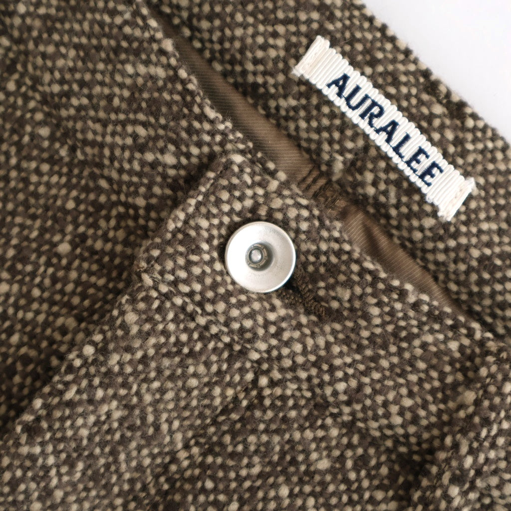 HOMESPUN TWEED PAINTER PANTS #BROWN [A25AP03HT] – ciacura