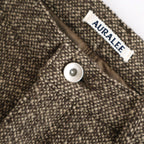 HOMESPUN TWEED PAINTER PANTS #BROWN [A25AP03HT]