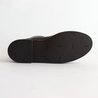 LEATHER WORK BOOTS #DARK BROWN [A25AS01QD]