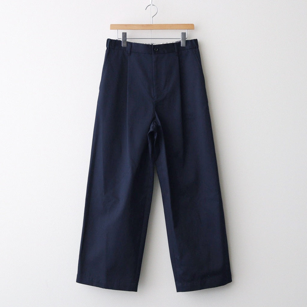 Westpoint Chino Wide Straight Trousers #NAVY [GM243-40069B]