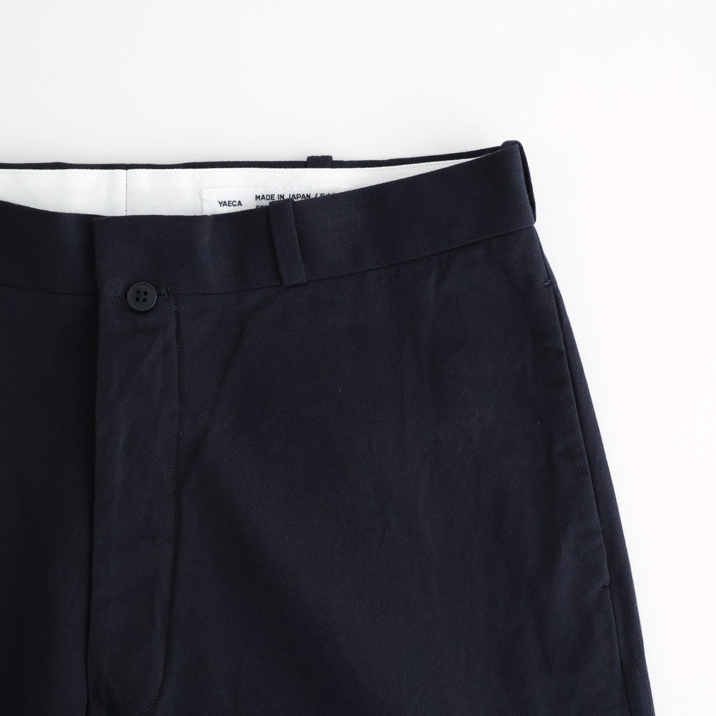 Chino Trousers - Wide Straight #NAVY [11052601]