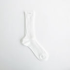 GIZA HIGH GAUGE SOCKS #WHITE [A00S02SX-M]