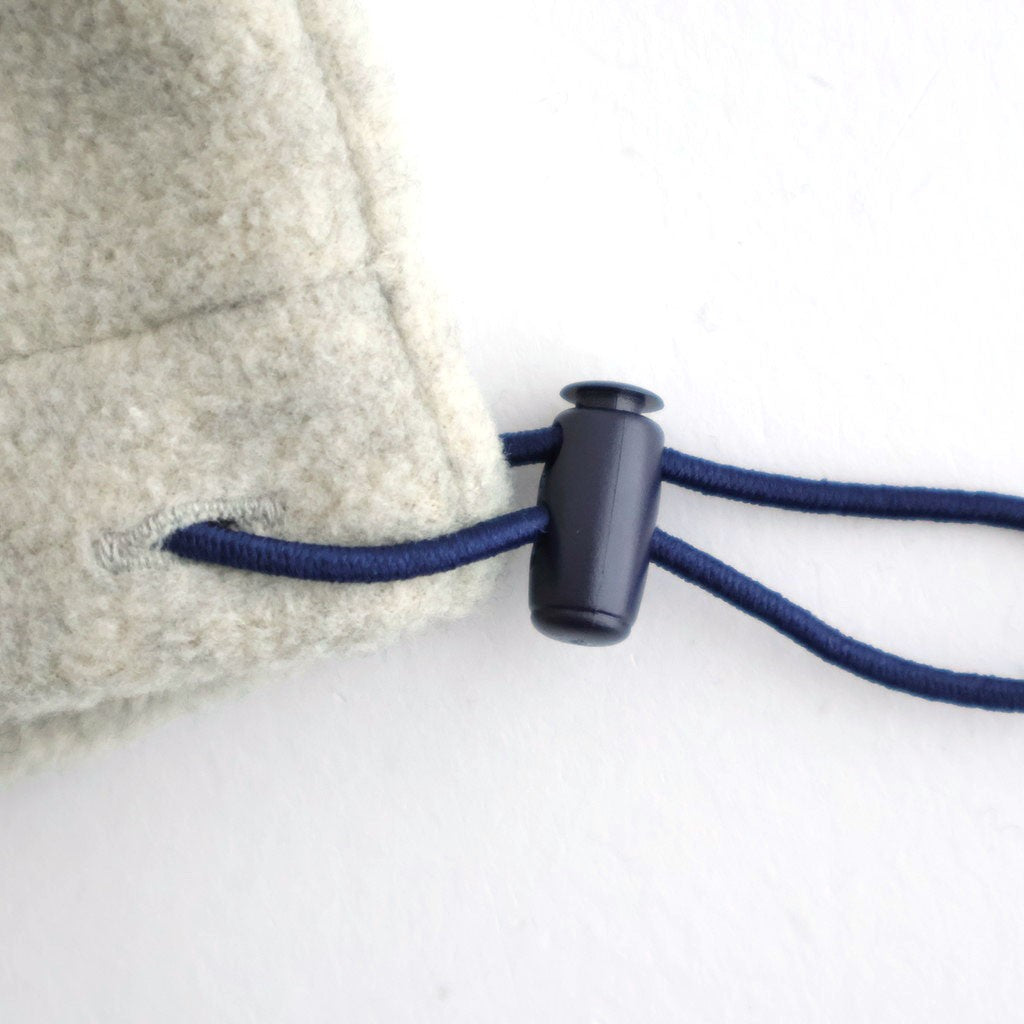 Fleece Tight Fit Track Jacket #OATMEAL [I25AW-BC119]