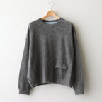 モヘアショートニットPO #GRAY [D225-K951]