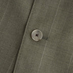 BLUEFACED WOOL JACKET #OLIVE GRAY STRIPE [A26AJ03BS]
