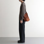 3WAY MIDIUM TOTE（OIL SUEDE） #BROWN [MS-1]