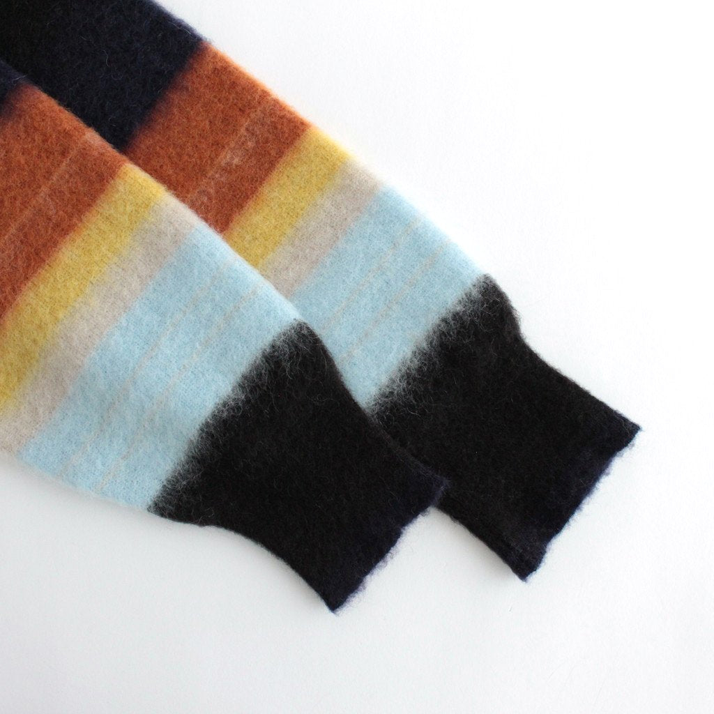 COLOR COMBINATION MOHAIR LS #MULTI STRIPES [ST.533-2]