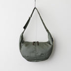 綿ナイロンダブルツイルショルダーバッグ #KHAKI [HP-K204-051]