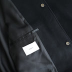WOOL CASHMERE BEAVER STUDIUM JACKET #BLACK [ST.1227]