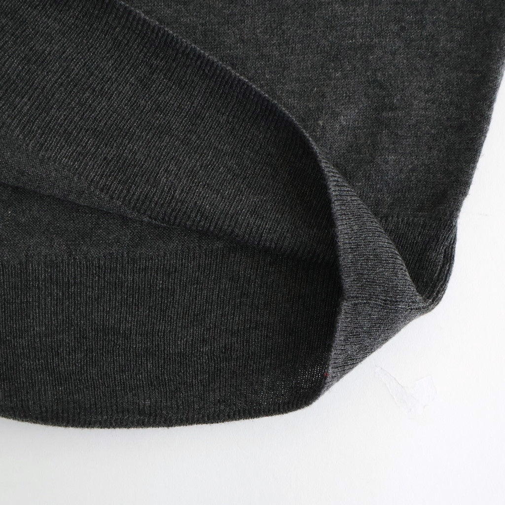 Front Botton Knit #C/GRY [12520535]