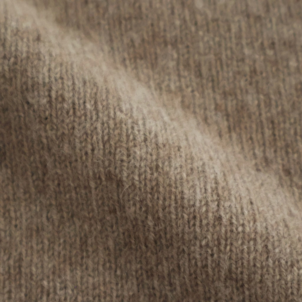 Cashmere Wholegarment Crewneck Sweater #BEIGE [YK25FW01116S]