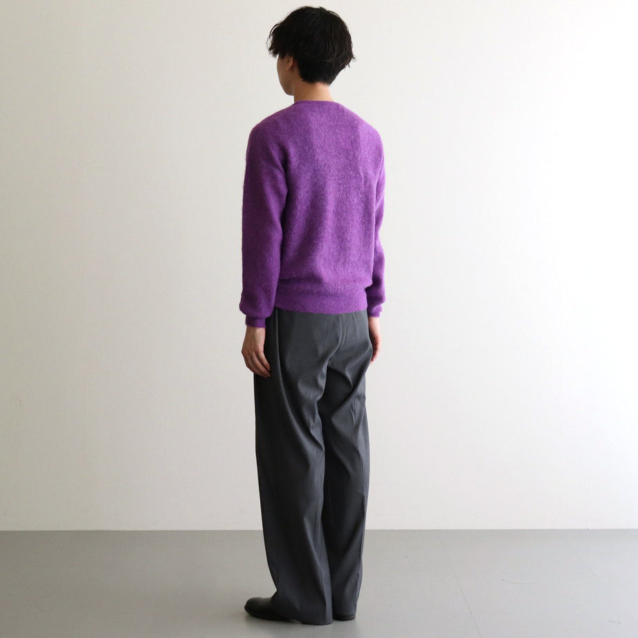 BABY SURI ALPACA SHEER KNIT P/O #PURPLE [A24AP02AK] - ciacura 三重
