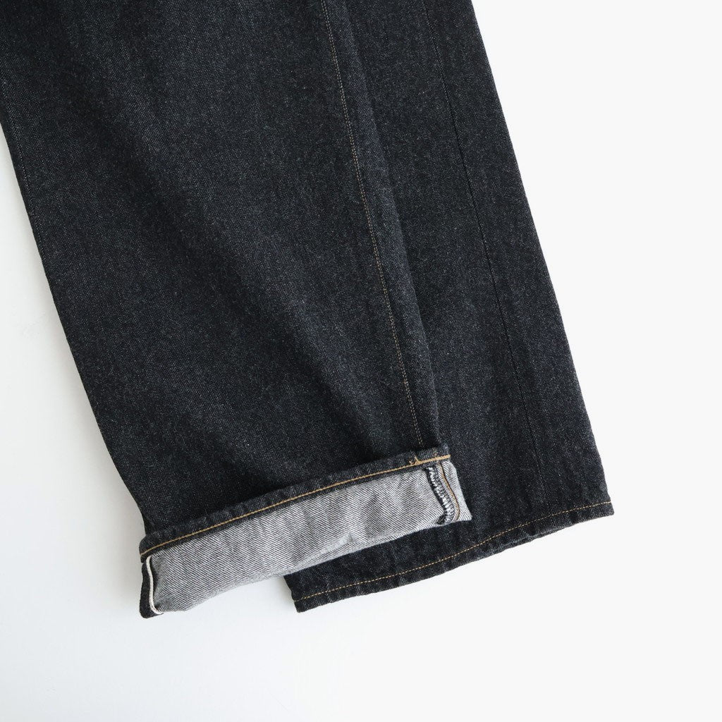 DENIM PANTS - EX WIDE STRAIGHT #black [14-13B]
