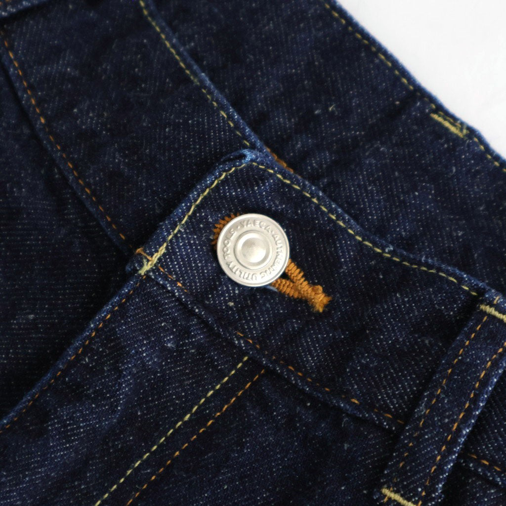 HEMP DENIM PANTS - WIDE TAPERED #indigo [34-10.5H]