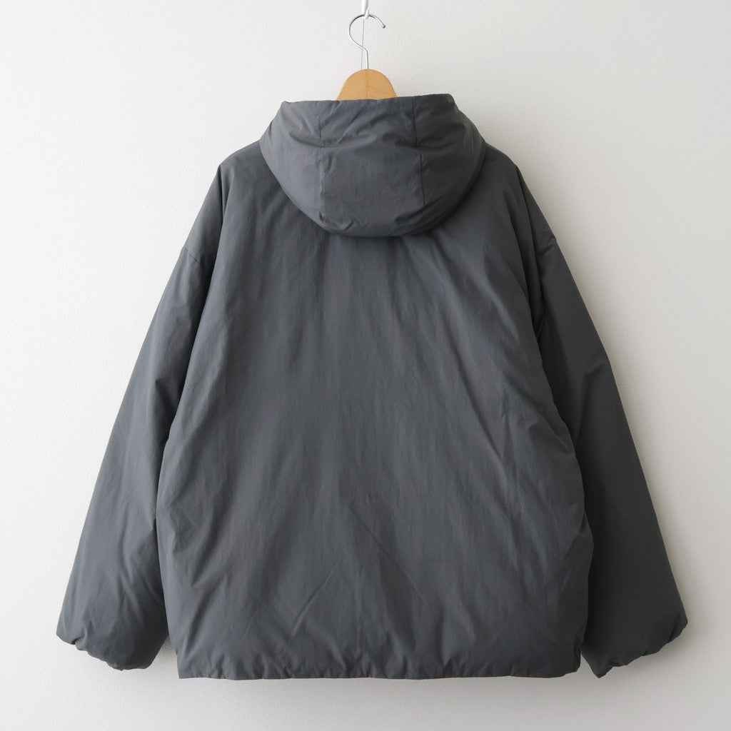 Snowman Hooded Down Jacket #Graphite [AOEWDW004]