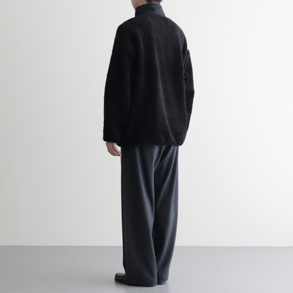 Wool Boa Pullover #BLACK [GU253-30475]