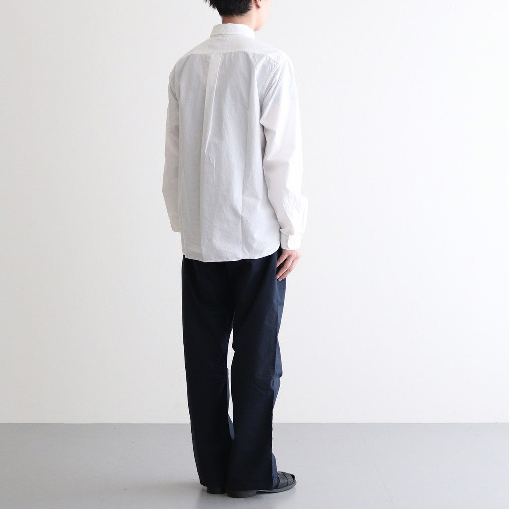 US NAVY PANTS #NAVY POPLIN [23604] _ YAECA | ヤエカ – ciacura