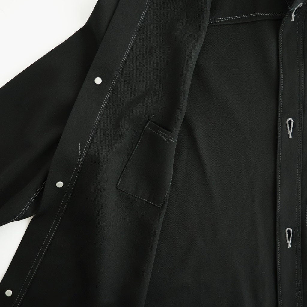 Levi's ウールクロス シャツジャケット #BLACK [WR-J203-051]