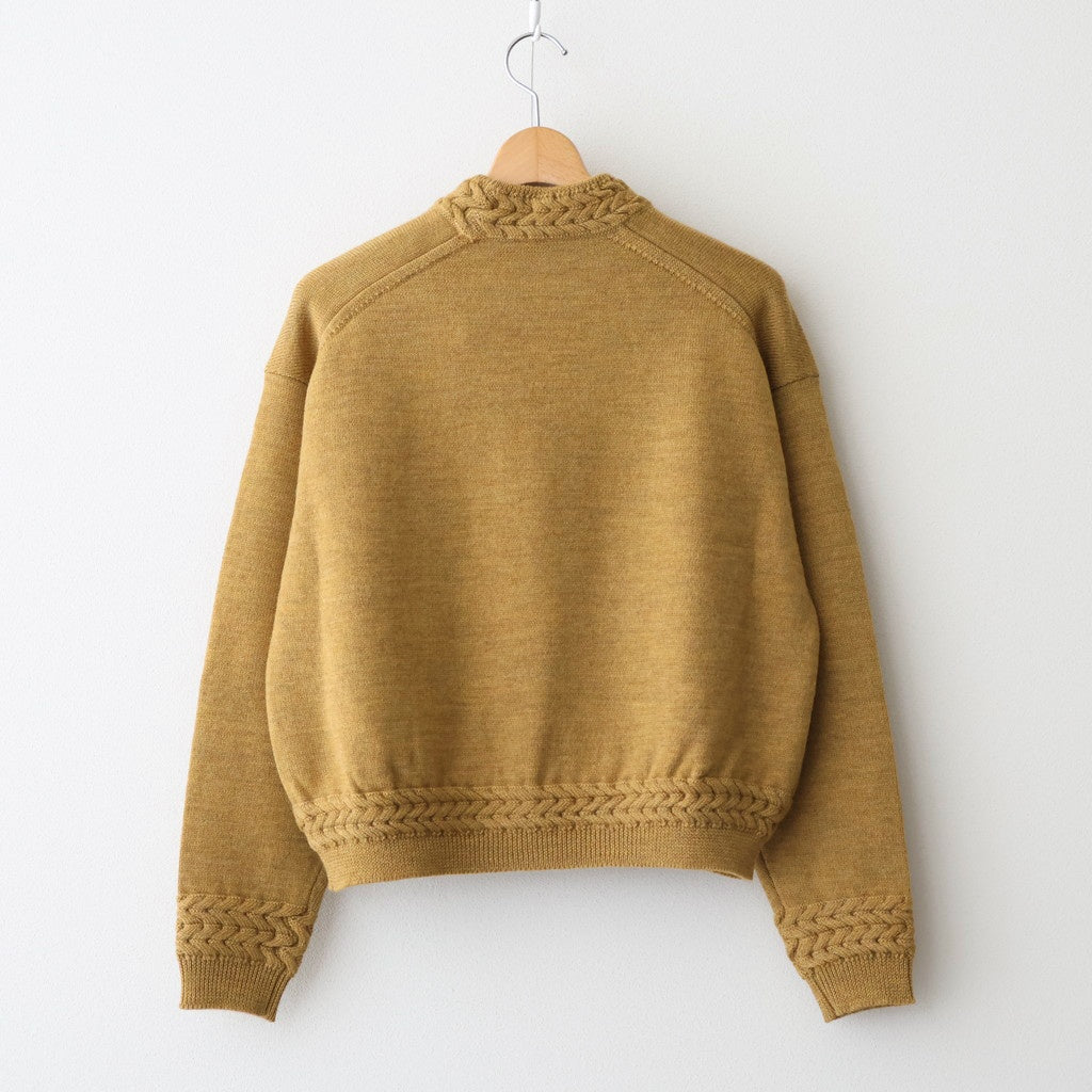 Women's Pullover #MUSTARD [2503-020]