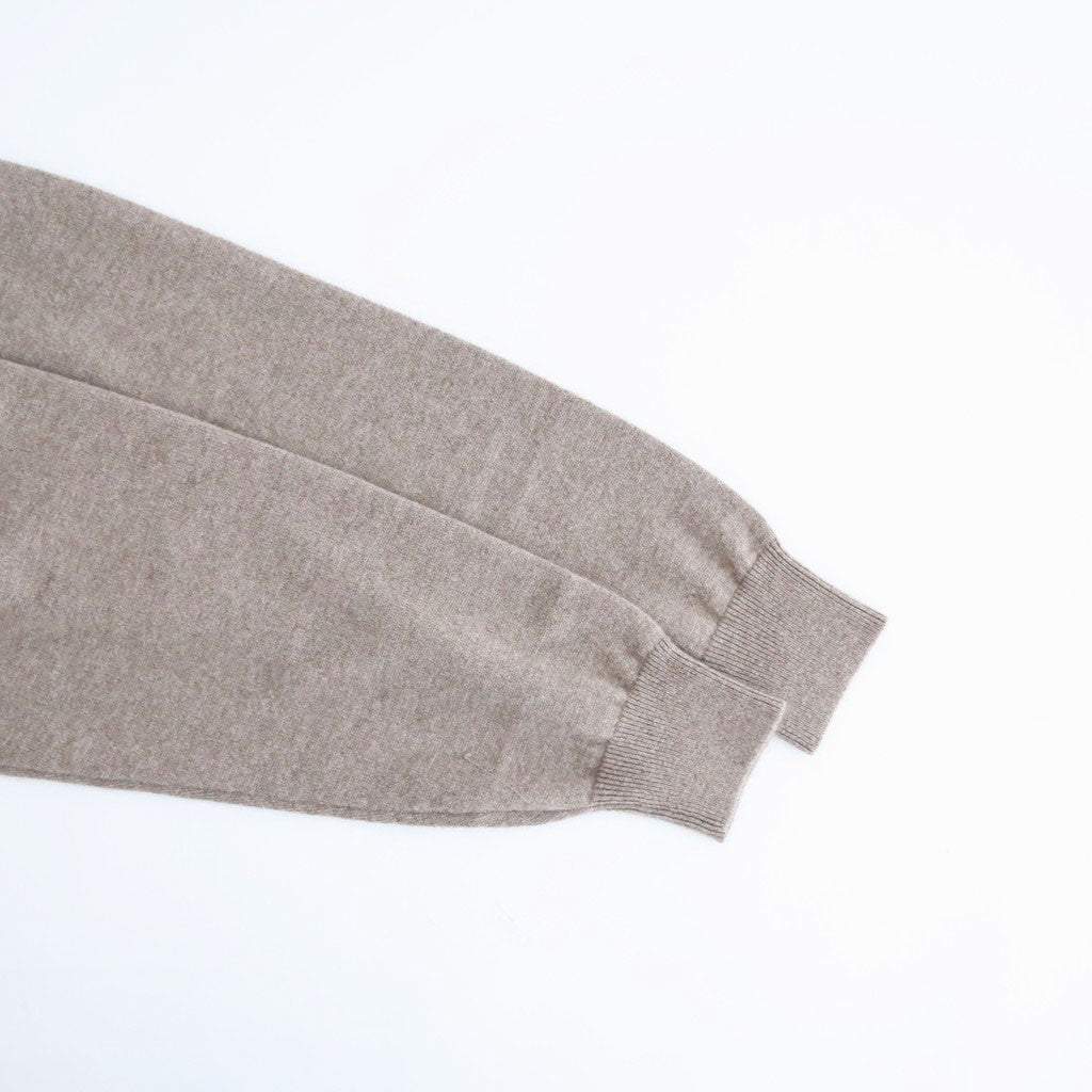 BABY CASHMERE KNIT TURTLE #NATURAL BROWN [A26AT03BC]