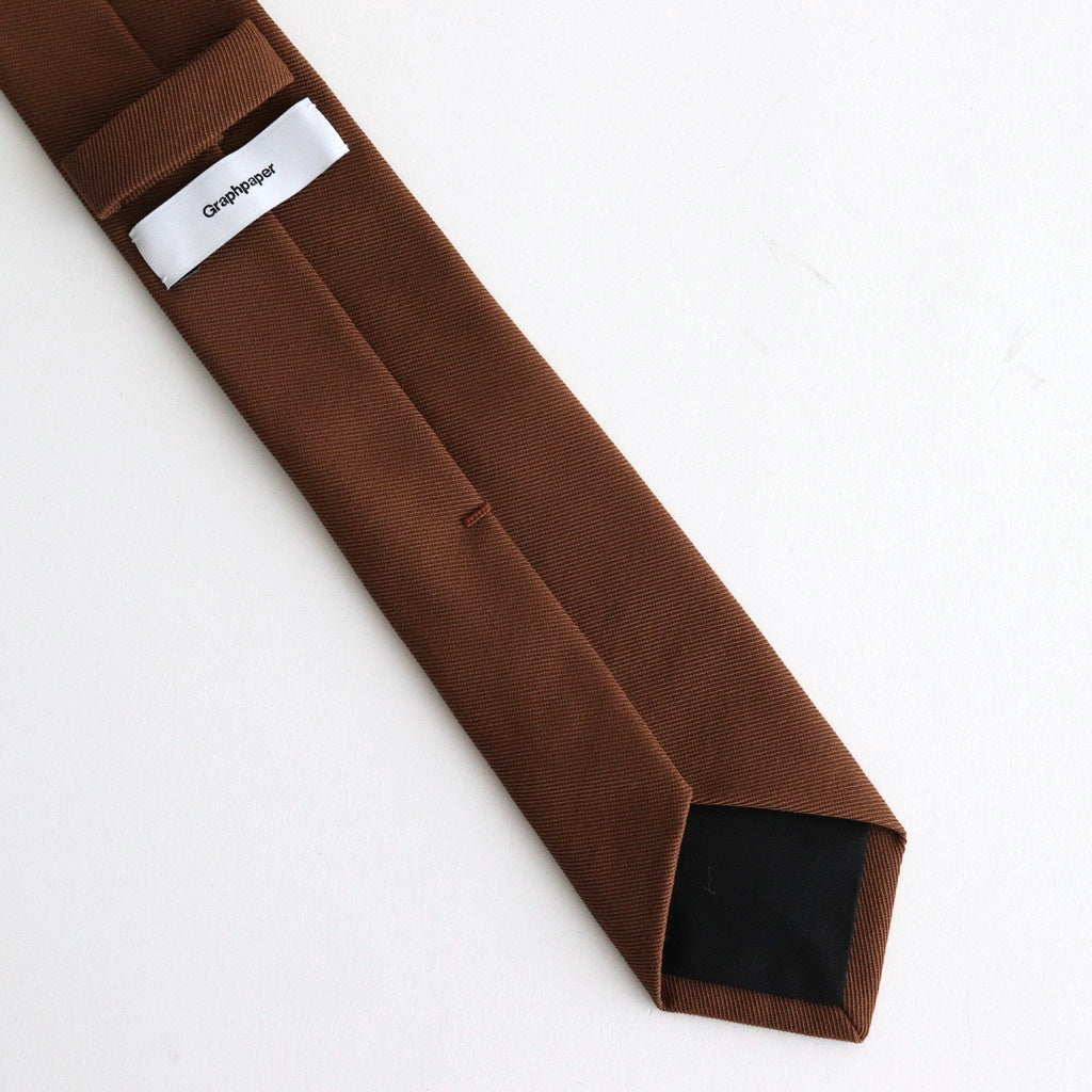 Techno Wool Nylon Necktie #BROWN [GU251-90252]