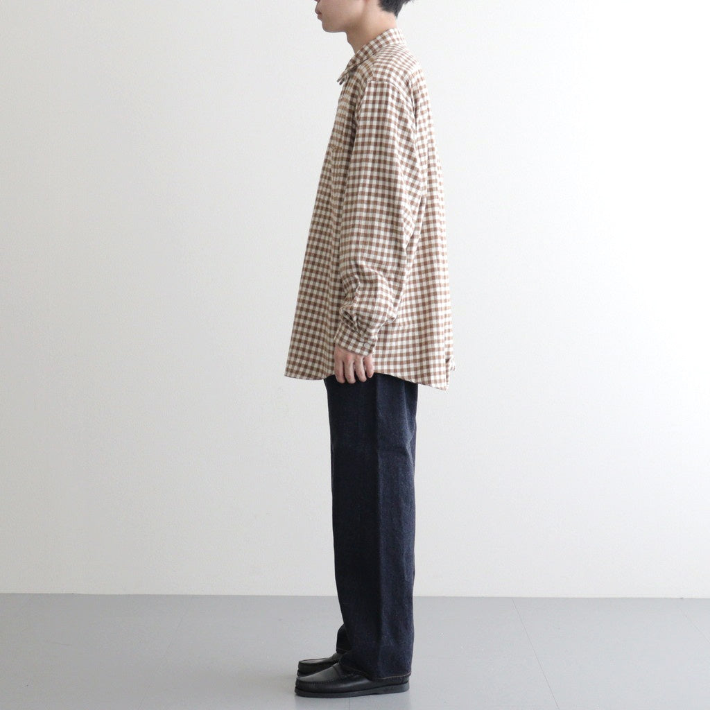 DENIM PANTS - WIDE STRAIGHT #indigo [13-13W]