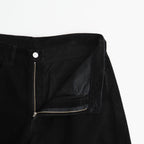 VINTAGE CORDUROY ROUND PANTS #BLACK [ST.1573]