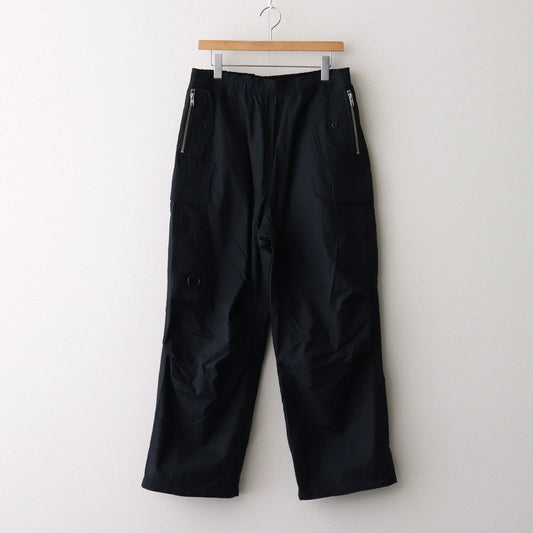 TYPEWRITER REVERSIBLE CARGO PANTS #BLACK [FSC243-40008]