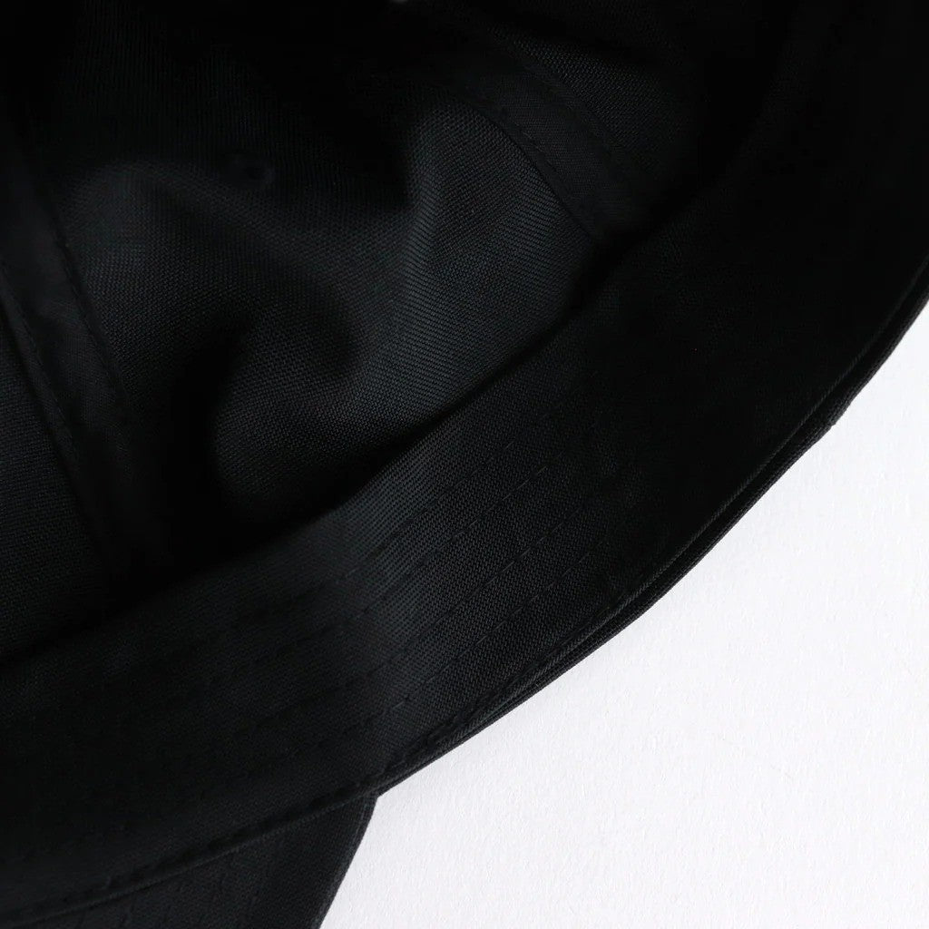 TAS 6 PANEL CAP #BLACK [A001T]