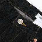 DENIM PANTS - WIDE STRAIGHT #black [13-13B]