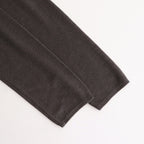 TENCEL SILK CIRCULER RIB TURTLENECK SWEATER #CHARCOAL GRAY(004) [KRAGGW0703]