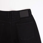ONE WASH BLACK DENIM ASHLEY JEANS #BLACK [N0025]