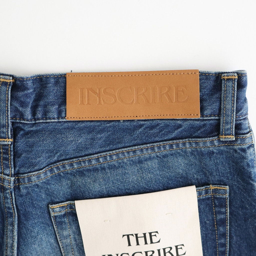 Used Denim Baggy Pants #DARK BLUE [ID-PT53]