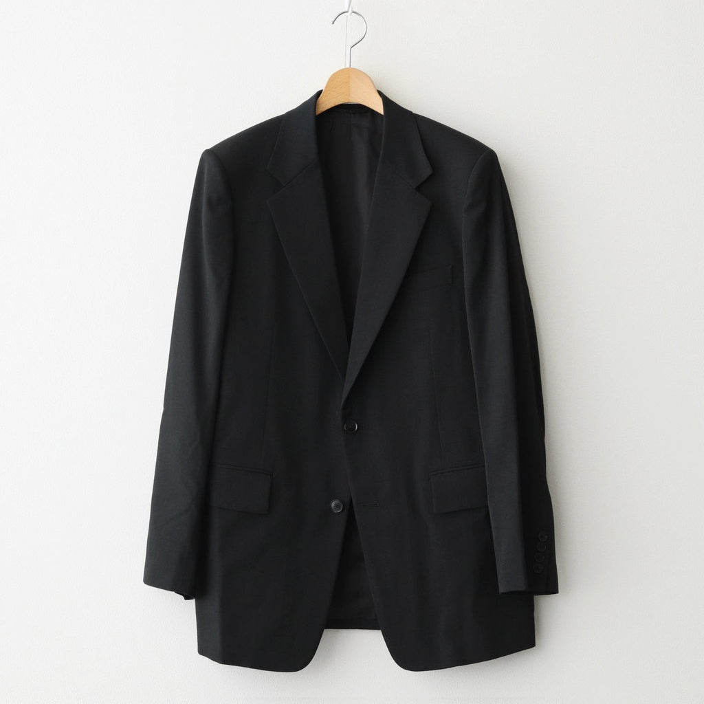 LIGHT WOOL MAX GABARDINE JACKET #TOP BLACK [A25AJ01MG]