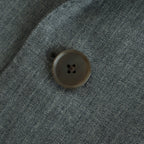 BLUEFACED WOOL DOUBLE-BREASTED JACKET #GRAY STRIPE [A25AJ04BS]