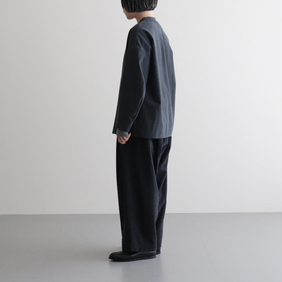 女性モデル(マツオ):156cm　着用サイズ:XS