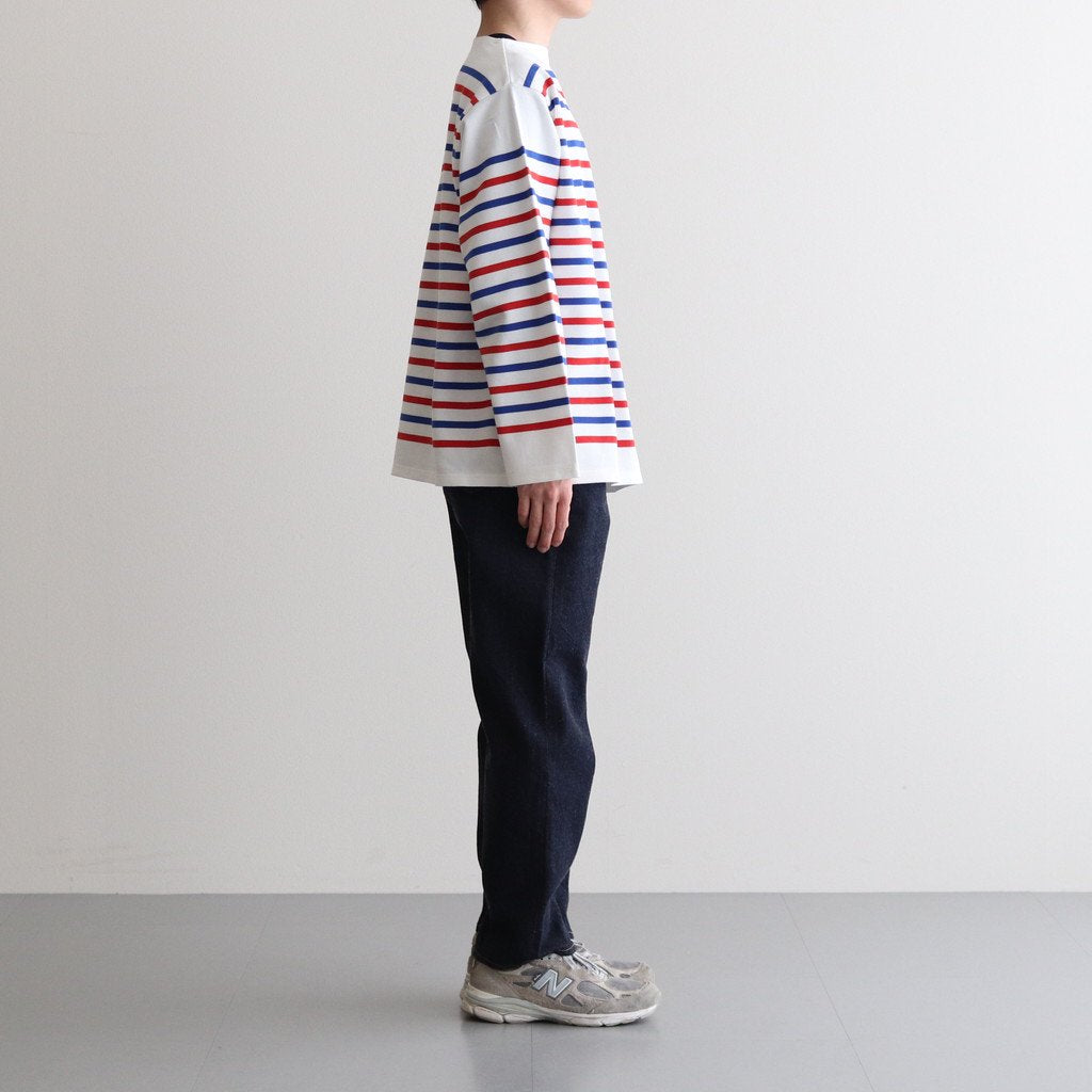 BASQUE SHIRT #TRICOLOR BORDER [H2301-CS001]