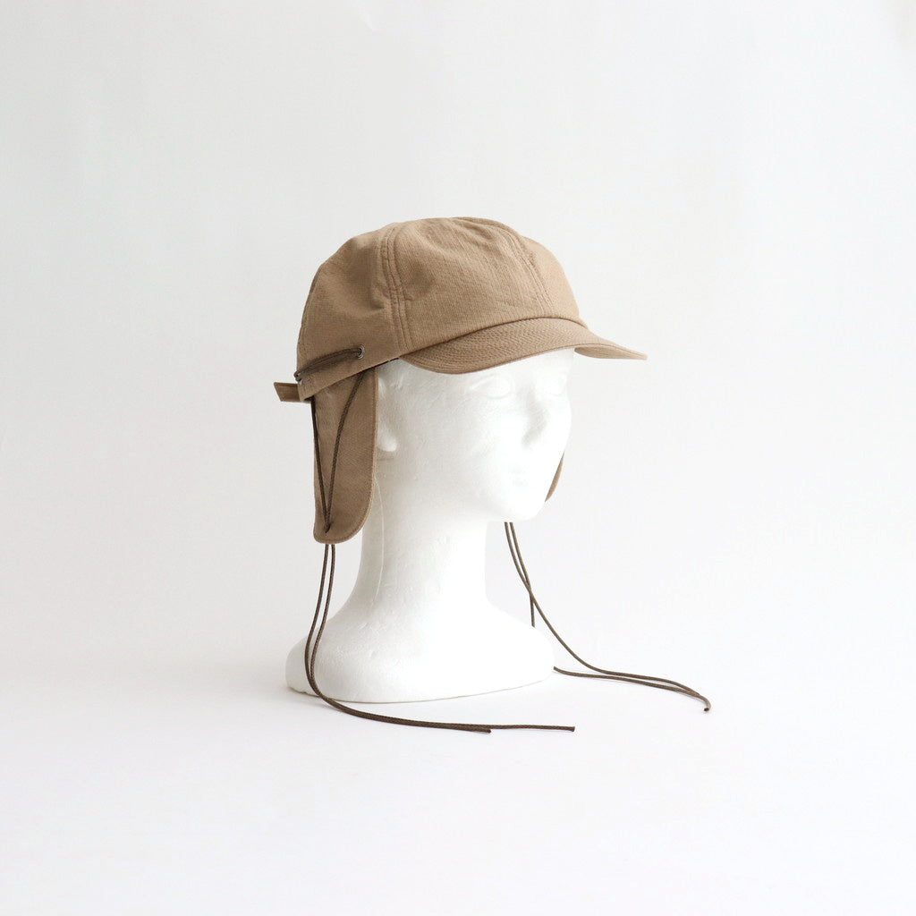 Calceolaria Cap #Khaki [N-1406]